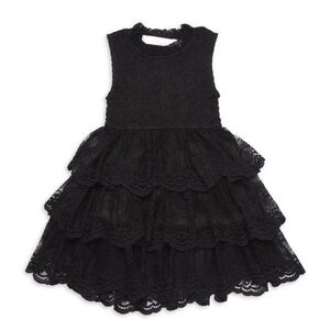RACHEL PARCELL Little Girl's & Girl's Tiered Lace Dress